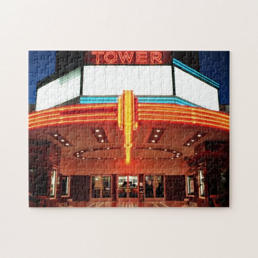 Tower Theater, Sacramento, California ジグソーパズル (横)