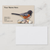 TOWHEE #1 名刺 (正面/裏面)