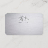 Towingテンプレートマイティ、3.5インチx 2.5インチビジネスカー 名刺 (裏面)