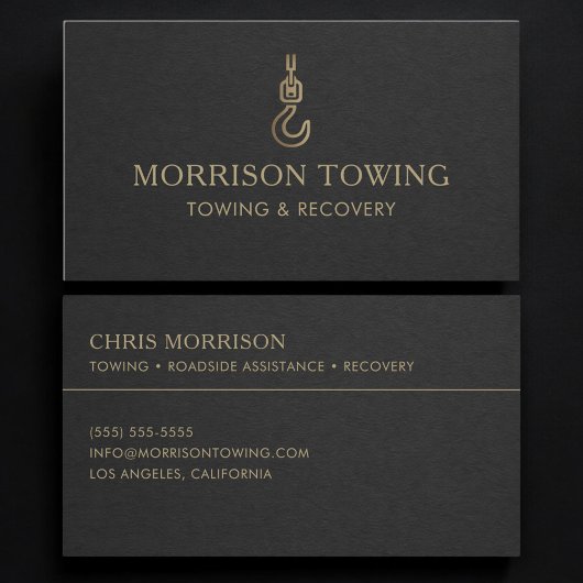 Towing Company 名刺