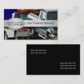 Towing Service車の名刺 名刺 (正面/裏面)