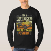Towing Tow Trucker Tシャツ (正面)
