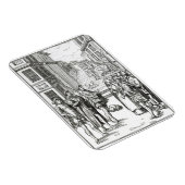 Town Crierによる販売、'Praxis Rerの木版画の後 マグネット (右側)