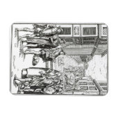 Town Crierによる販売、'Praxis Rerの木版画の後 マグネット (横)