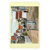 Town Crier Commercial St.、Provincetown、ヴィンテージP マグネット (縦)