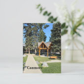Town of Canmore in Alberta Canada シーズンポストカード (スタンド正面)