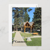Town of Canmore in Alberta Canada シーズンポストカード (正面/裏面)
