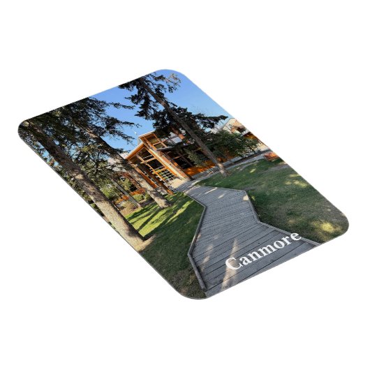 Town of Canmore in Alberta Canada マグネット (右側)
