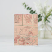 Town of Elkhart, Elkhart Co with Goshen ポストカード (スタンド正面)