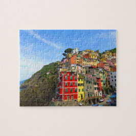 Town of Riomaggiore in Cinque Terre ジグソーパズル