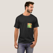 Town pixel logo  tシャツ (正面フル)