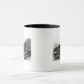 Town View of Juneau，アラスカ写真 マグカップ (中央)