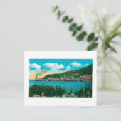 Town View of Latouche, AlaskaLatouche, AK ポストカード (スタンド正面)