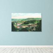 TownColfaxの空中表示， CA 2 キャンバスプリント (インサイチュ (ウッドフロア))