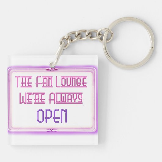 TownerのLoungerのKeychainのピンクか黒から キーホルダー (裏面)