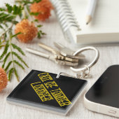 TownerのLounger Keychainから-黄色か黒 キーホルダー (正面右)