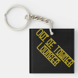 TownerのLounger Keychainから-黄色か黒 キーホルダー