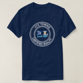 Townie 100 %認定済みQuality Newfoundlandおもしろい Tシャツ