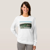 TownKnowlesの空中写真、カリフォルニア Tシャツ (正面フル)