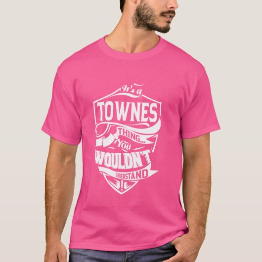 TOWNS THING GIFT Tシャツ (正面)