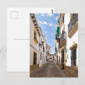 Townscape。 ロンダの古代通り ポストカード (正面/裏面)