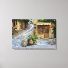 Townscape in Dordogne, France canvas print キャンバスプリント