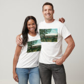 TownSebastopolの空中写真、カリフォルニア Tシャツ (ユニセックス)