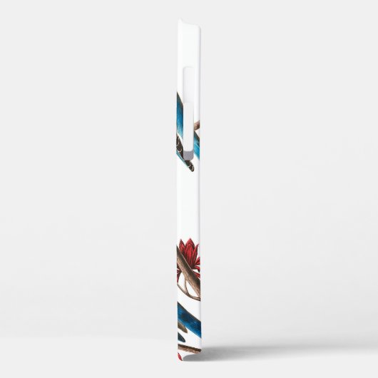 Townses Warbler by John James Audubon Case-Mate iPhoneケース (裏面 / 左)