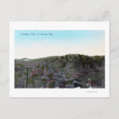 TownSonoraの空中表示(カリフォルニア州) ポストカード (正面)