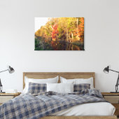 Towpath Autumn Glory (Ohio) Canvas Print キャンバスプリント (インサイチュ (寝室))
