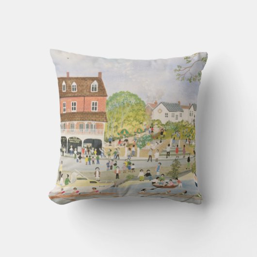 Towpath Waltonテムズ クッション (正面)