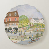 Towpath Waltonテムズ ラウンドクッション (裏面)