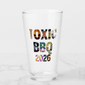 Toxic BBQ 2026 グラス (正面)