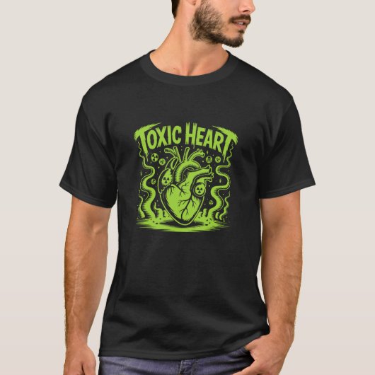 TOXIC HEART Tシャツ (正面)