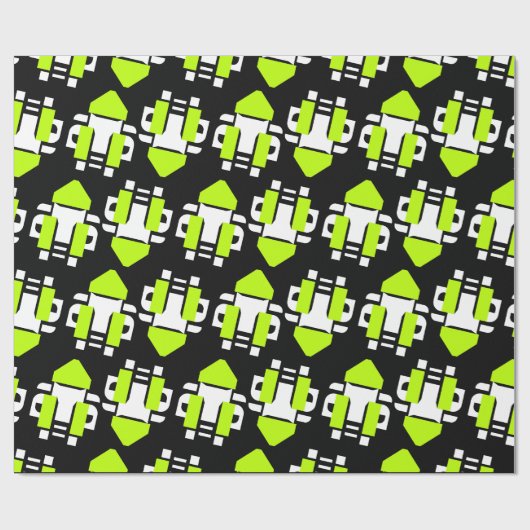 Toxic Neon Wrapping Paper ラッピングペーパー (フラット)