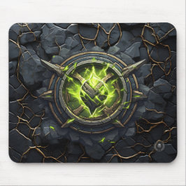 Toxic Rune Gamer Emblem マウスパッド