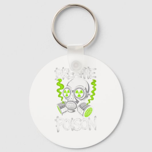 Toxic Skull Drifter Sticker  キーホルダー (正面)