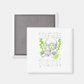 Toxic Skull Drifter Sticker  マグネット (正面/裏面)