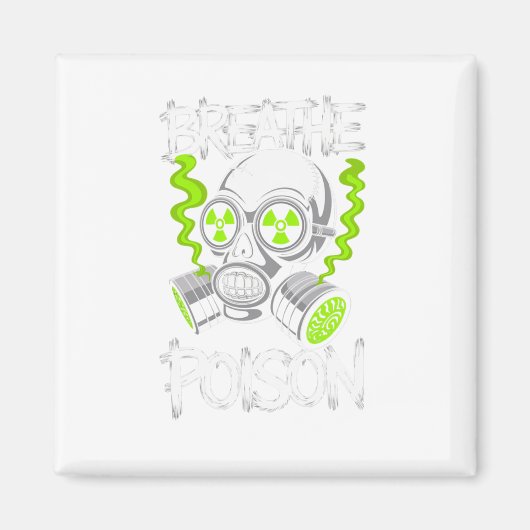 Toxic Skull Drifter Sticker  マグネット (正面)
