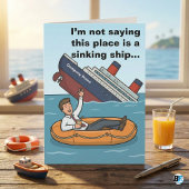 Toxic Workplace Escape Funny Quitting Job Congratu カード