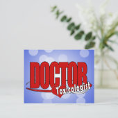 TOXICOLOGISTロゴの博士 ポストカード (スタンド正面)