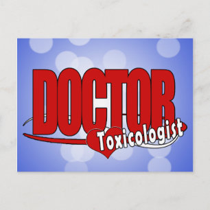 TOXICOLOGISTロゴの博士 ポストカード