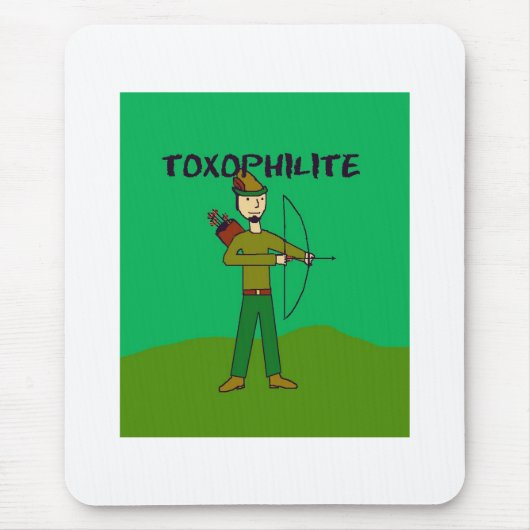 toxophilite マウスパッド (正面)