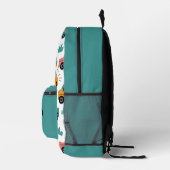 Toy Cars Bookbag for Kids, Michael Backpack Boys プリントバックパック (右)