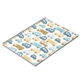 Toy Cars & Trucks | Dusty Blue Beig ノートブック (左側)