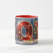 TOY Christmas Mug - Festive Holiday Coffee Mug wit マグカップ (中央)