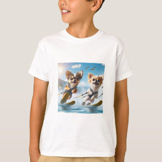 Toy dogs Waterskiing! Tシャツ