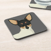Toy Fox Terrier コースター (左側)