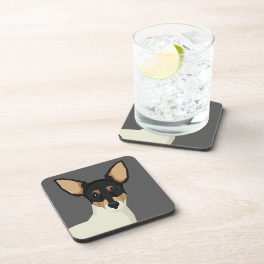 Toy Fox Terrier コースター (右側)