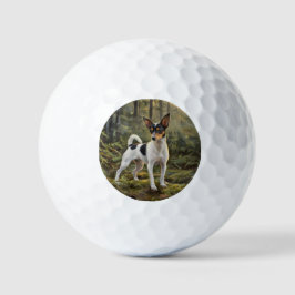 Toy Fox Terrier ゴルフボール